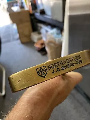 Vintage Northwestern J C Snead #409 Brass 2 Way Putter Preowned  • $14.99