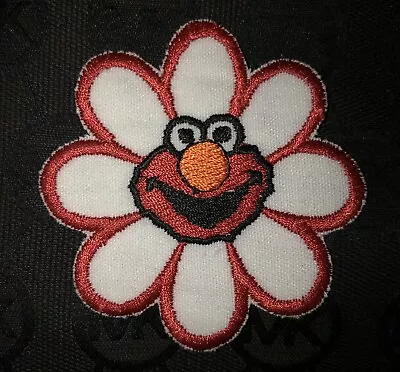 New Sesame Street Elmo Daisy Flower Iron On Limited Edition Embroidered Patch • $4.99