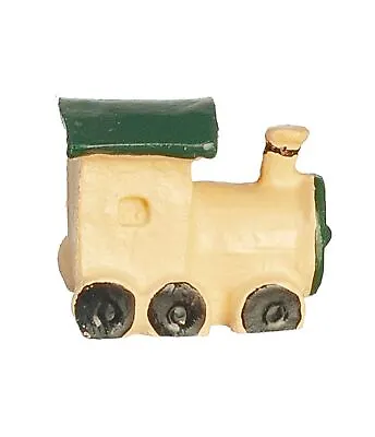 £1.99 • Buy Dolls House Cream Boys Toy Train Miniature Locomotive Nursery Shop Accessory
