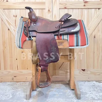 14.5  Hereford Vintage Western Saddle • $373.75