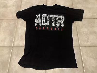 A Day To Remember ADTR Paranoia Band Shirt Medium Double Sided Hxc Sxe Punk Pop • $19.95