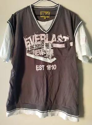 EVERLAST Mens Shirt Bronx New York Boxing - Size Large • $27