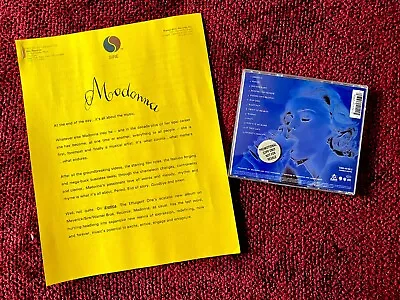 $120 • Buy Madonna Erotica Promo Eu Promotional Only Cd & Press Release Media Hype Sticker