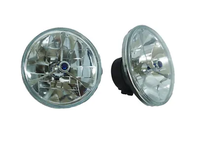 2X5 3/4  Hot Rod Tri-bar Clear Glass Lens Headlight Conversion Kit  • $35.99