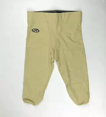 New Rawlings Pro Dri Performance Football Gold Pant Men's Small Medium Large • $10.80