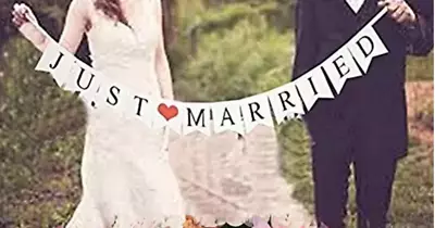 £5.09 • Buy Just Married Wedding Bunting - Mr And Mrs Party Foil Banner Decorations Banners