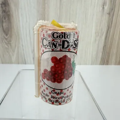 Can-D-Sip Vintage 80s Candy 1985 Soda Grape Unopened Sealed • $15.96