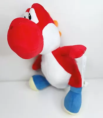 Licensed Nintendo Super Mario Bros Red Yoshi Plush Soft Toy 35cm - Brand New • $39.95