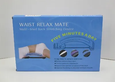 Waist Relax Mate Multi Level Back Stretching Device Relieve Chronic Pain  • $11.95