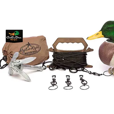 New Rig'em Right Waterfowl Step Up Jerk Rig Duck Goose Decoy Swim Motion Kit • $49.90