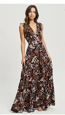 BNWT  The Fated Maxi Dress Size 14 Lined • $30