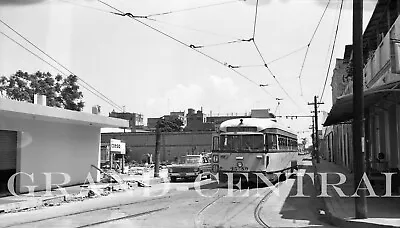 Original Ste Mexico Streetcar Trolley Negative #4589 Mexico Tram Railway Rr • $9.99