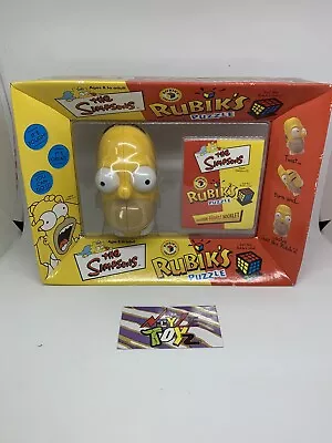 2001 Rubik's Puzzle The Simpsons Homer Rubiks Cube 3D Puzzle VINTAGE NEW MOC • $14.99