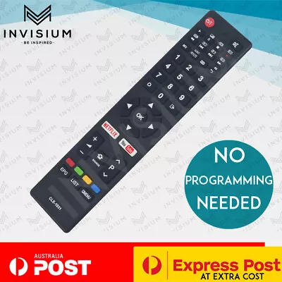 Hitachi TV Replacement Remote Control For Model 42FHDSM20 42  INCH LED SMART TV • $23.50