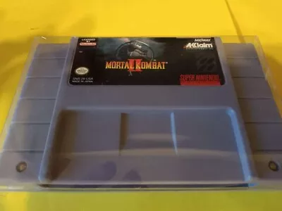 Mortal Kombat II 2 - Super Nintendo SNES - Authentic/Tested - FREE SHIPPING! • $37.49