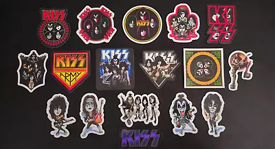 Kiss Band Stickers Gene Simmons Decals Ace Frehley Paul Stanley Kiss Army • $4