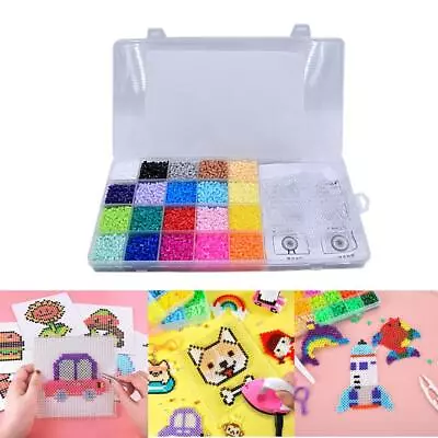 Creative Hama Beads Christmas Gift With Pegboards Ironing Paper DIY Art Craft • $33.34