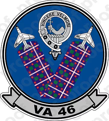 $5 • Buy Sticker Usn Va  46 Clansmen