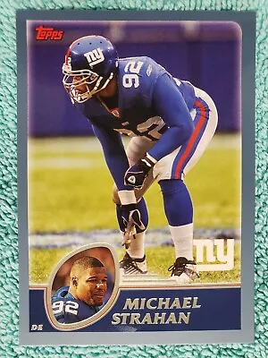 2003 Topps Michael Strahan #216 New York Giants • $1.50