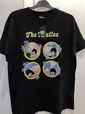 The Beatles T-Shirt Tee Loose Fit Size (L) Fits Like XL Vintage Bands Music • $29.99