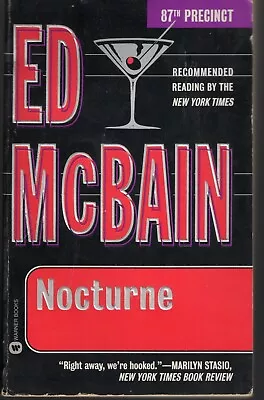 Nocturne By Ed McBain 1998 1st  Paperback 342 Pages  Very Good • $1.86