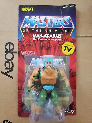 MOTU Masters Of The Universe MAN-AT-ARMS Super 7 Figure  • $36.42