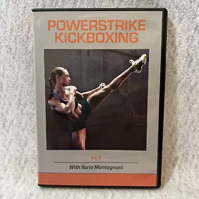 Powerstrike Kickboxing Vol. 6 With Llaria Montagnani Workout Fitness DVD MMA • $15