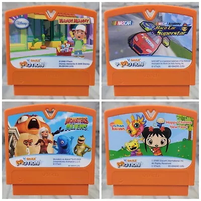 VTech V.Smile / V.Motion Learning System Video Games Cartridge Lot Of 4 V Motion • $18.97