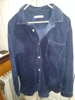 ZARA Used Men's Corduroy Button Jacket Size XL • $30