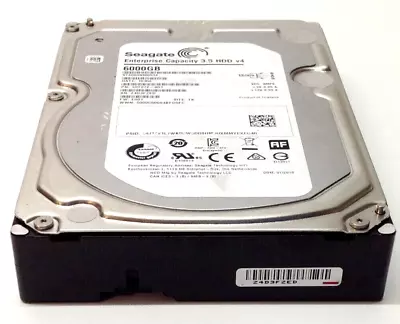 Seagate Enterprise Capacity V4 6TB 3.5 Hard Disk Drive 7.2K PRM SAS ST6000NM0034 • $100