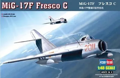 Hobbyboss 80334 1/48 MiG-17F Fresco-C • $26.99