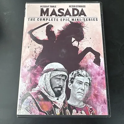 Masada: Parts 1-4 - The Complete Epic Mini-Series (DVD) - O’Toole & Strauss • $21.95