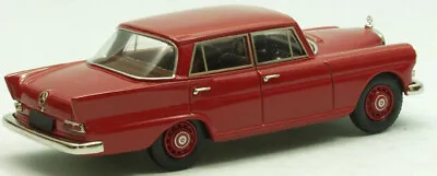 1965 Mercedes 200 4-door Saloon  Heckflosse  Red 1/43 Whitemetal/pewter • $214