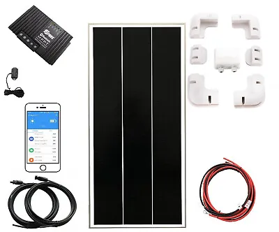 £219.99 • Buy 100W 120W 200W 300W Solar Panel Kit 12A MPPT Battery Charge Controller Caravan 