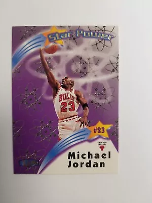 1997-98 Fleer Ultra Insert Star Power Michael Jordan Chicago Bulls  • $90