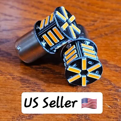 2 Amber LED Turn Signal Bulbs For 2011 KTM 990 Adventure Dakar Motorcycle: USA • $8.99