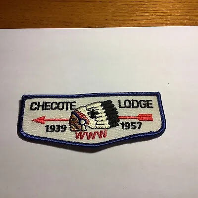 OA Lodge 154 Checote Historical Flap By Lodge 138 Ta Tsu Hwa  • $6