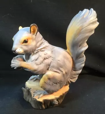 Vintage  Kaiser German Bisque Porcelain Gray Squirrel Figurine Imprinted #675 • $49.95