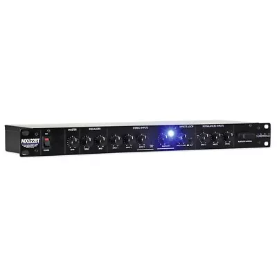 ART MX622BT 6 Channel Stereo Mixer With Bluetooth And Effect Loop Blue Tooth • $219