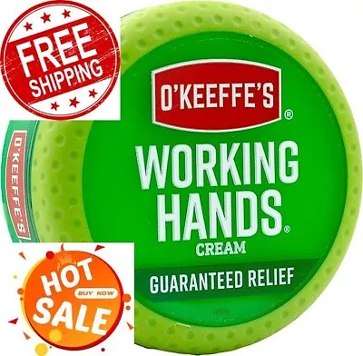 O'Keeffe's Working Hands Hand Cream 3.4 Oz. Jar • $14.99