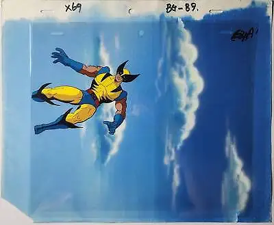 X-Men Wolverine Animation Production Cel: 3874 • $241.28