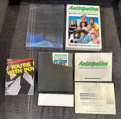 Anticipation Nintendo NES ~ Complete In Box W Manual & Poster! ~ Mint Condition! • $64.99