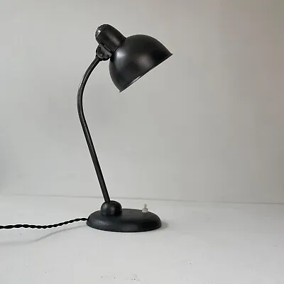 OLD BAUHAUS OFFICE LAMP KAISER IDELL 6551 Old German Lamp • $486