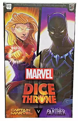 Marvel Dice Throne Board Game 2 Player Hero Box Captain Marvel Vs Black Panther • $14.44