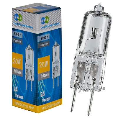 30 PACK OF G4 12v 20W Halogen Bulbs FREE POSTAGE • £10.99