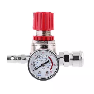 Pressure Regulator Gauges Air Compressor Pressure Switch Control 0-180 PSI • $27.98