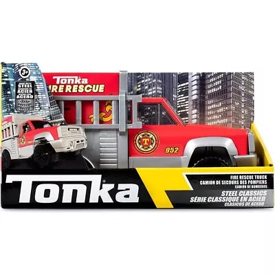 Tonka Steel Classic Fire Rescue Truck • $68.95