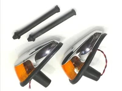 Front Turn Signal Assembly Pair Left & Right 1968-1969 Volkswagen T1 Bug Beetle • $65.35