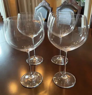 Marquis Waterford Wine Glasses Balloon Crystal Stemware (set Of 4) • $21.95
