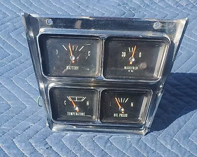 LOOK 1966 Impala Caprice SS GM Factory Gauges Functional Gauge Set 327 396 427 • $295